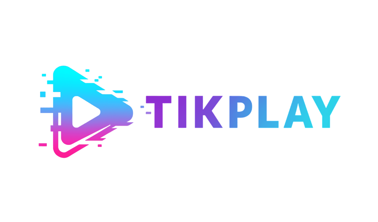 TikPlay logo with wordmark