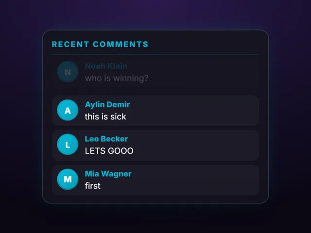Feed commenti